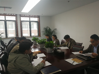 置業(yè)公司團(tuán)總支組織召開團(tuán)支部委員會議