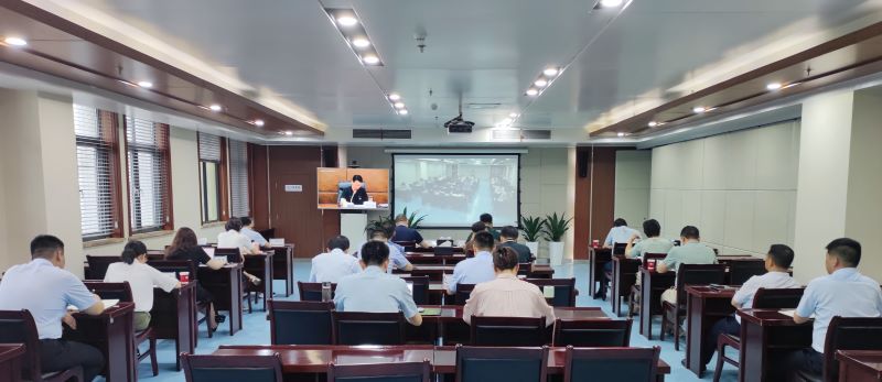 皖投置業(yè)公司組織視頻參加省國資系統(tǒng)“學(xué)習(xí)貫徹習(xí)近平總書記‘七一’重要講話精神省委宣講團(tuán)報(bào)告會”