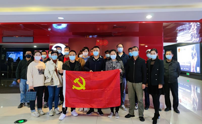 皖投置業(yè)公司黨總支組織開展黨史學(xué)習(xí)教育主題黨日活動