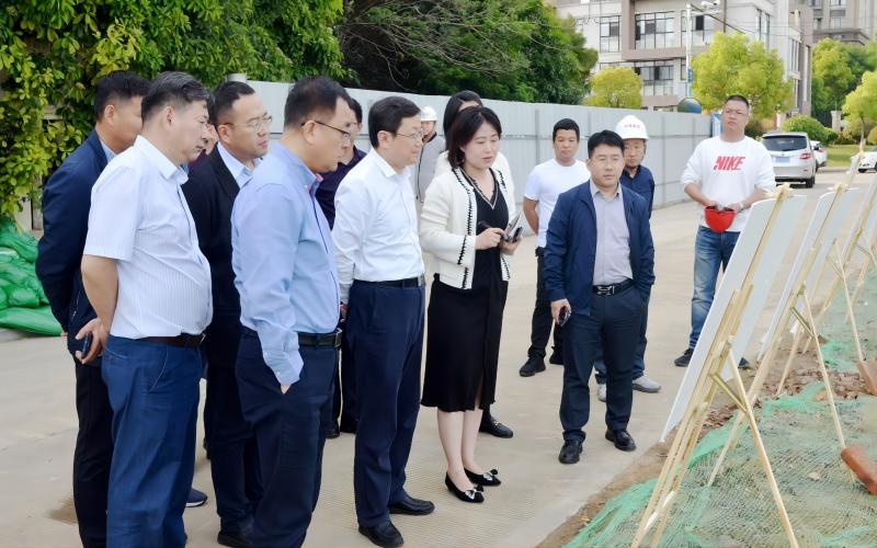 集團(tuán)公司黨委副書記、總經(jīng)理朱策帶隊(duì)赴皖投置業(yè)公司合肥項(xiàng)目調(diào)研