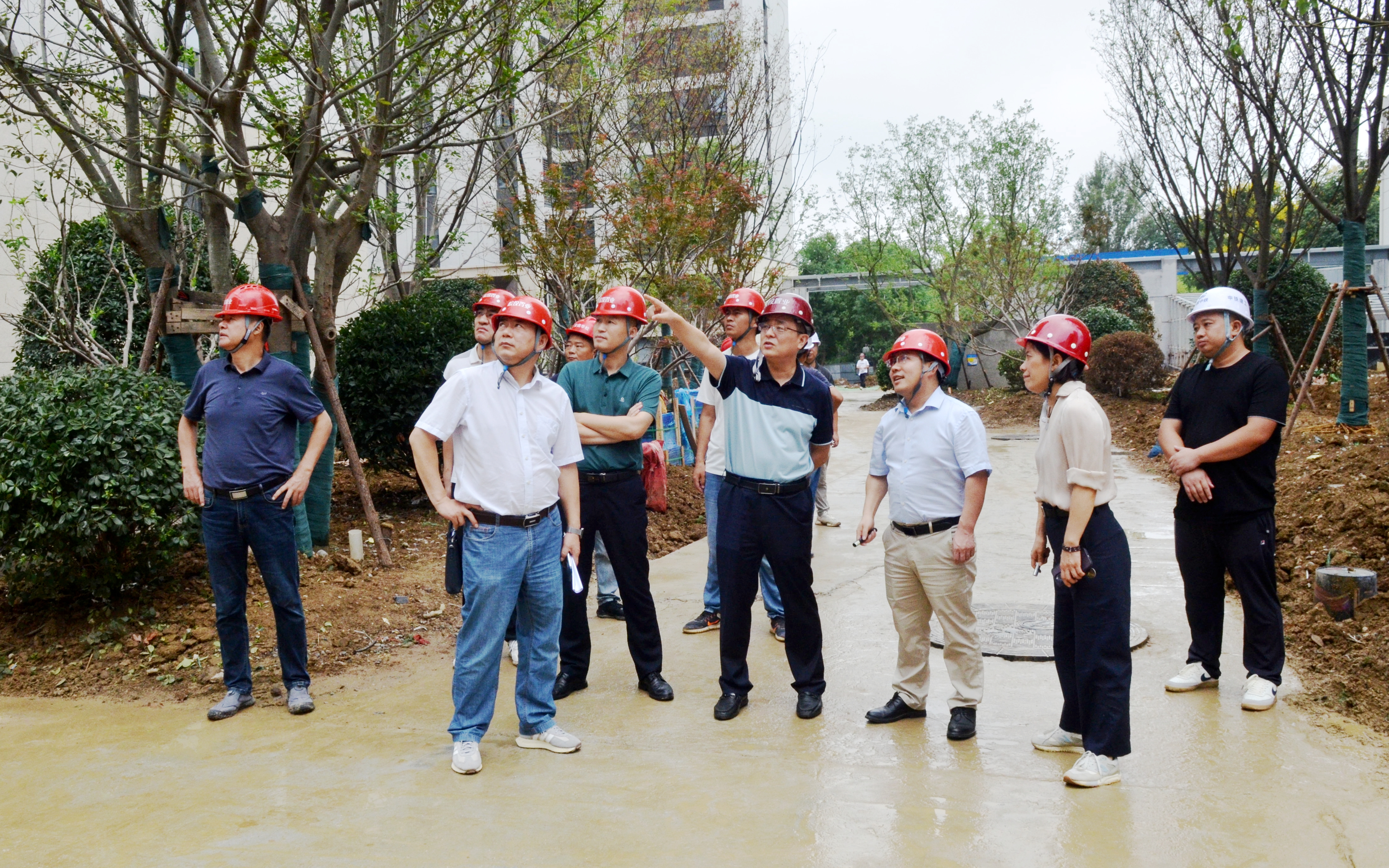 集團(tuán)公司黨委委員、副總經(jīng)理胡敬源赴皖投置業(yè)公司開展節(jié)前安全生產(chǎn)檢查